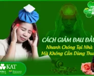 Cách giảm đau đầu nhanh chóng tại nhà không cần dùng thuốc