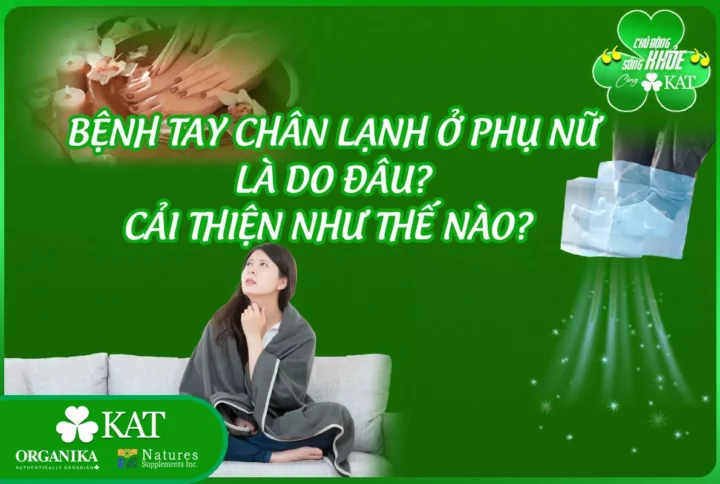 Bệnh tay chân lạnh ở phụ nữ là do đâu? Cải thiện như thế nào?