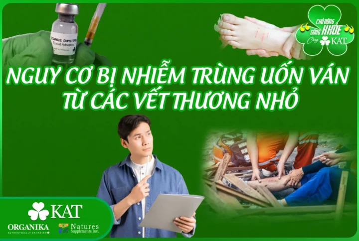 Nguy cơ bị nhiễm trùng uốn ván từ các vết thương nhỏ
