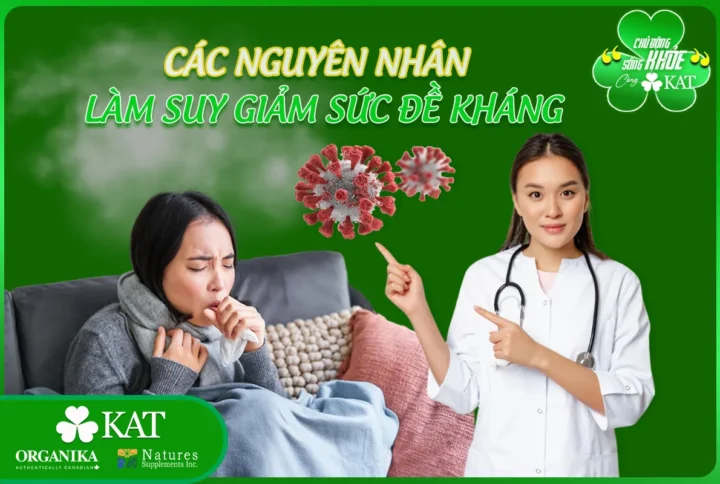 Các nguyên nhân làm suy giảm sức đề kháng