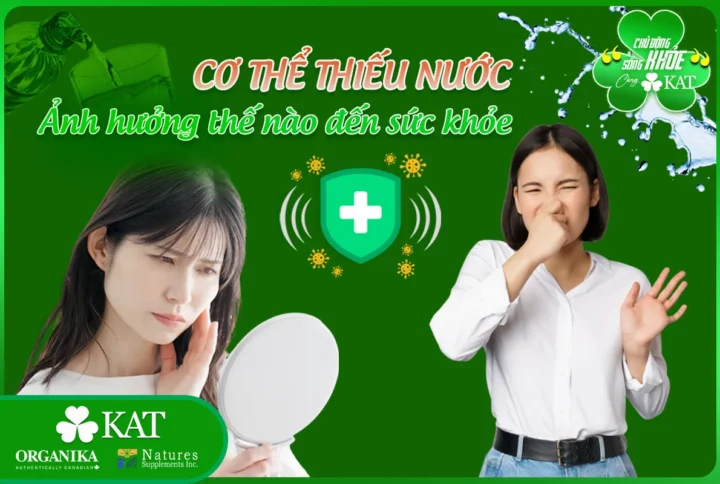 Cơ thể thiếu nước ảnh hưởng thế nào đến sức khỏe
